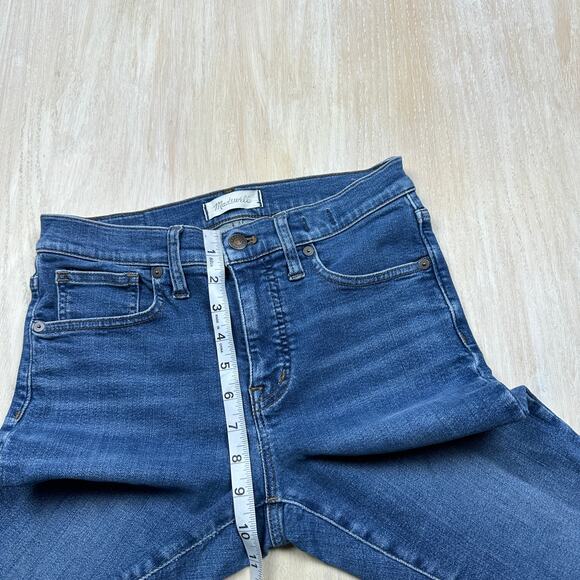 Madewell 9" Mid Rise Skinny Leg Stretch Casual Everyday Classic Denim Jeans 27 - Picture 11 of 15